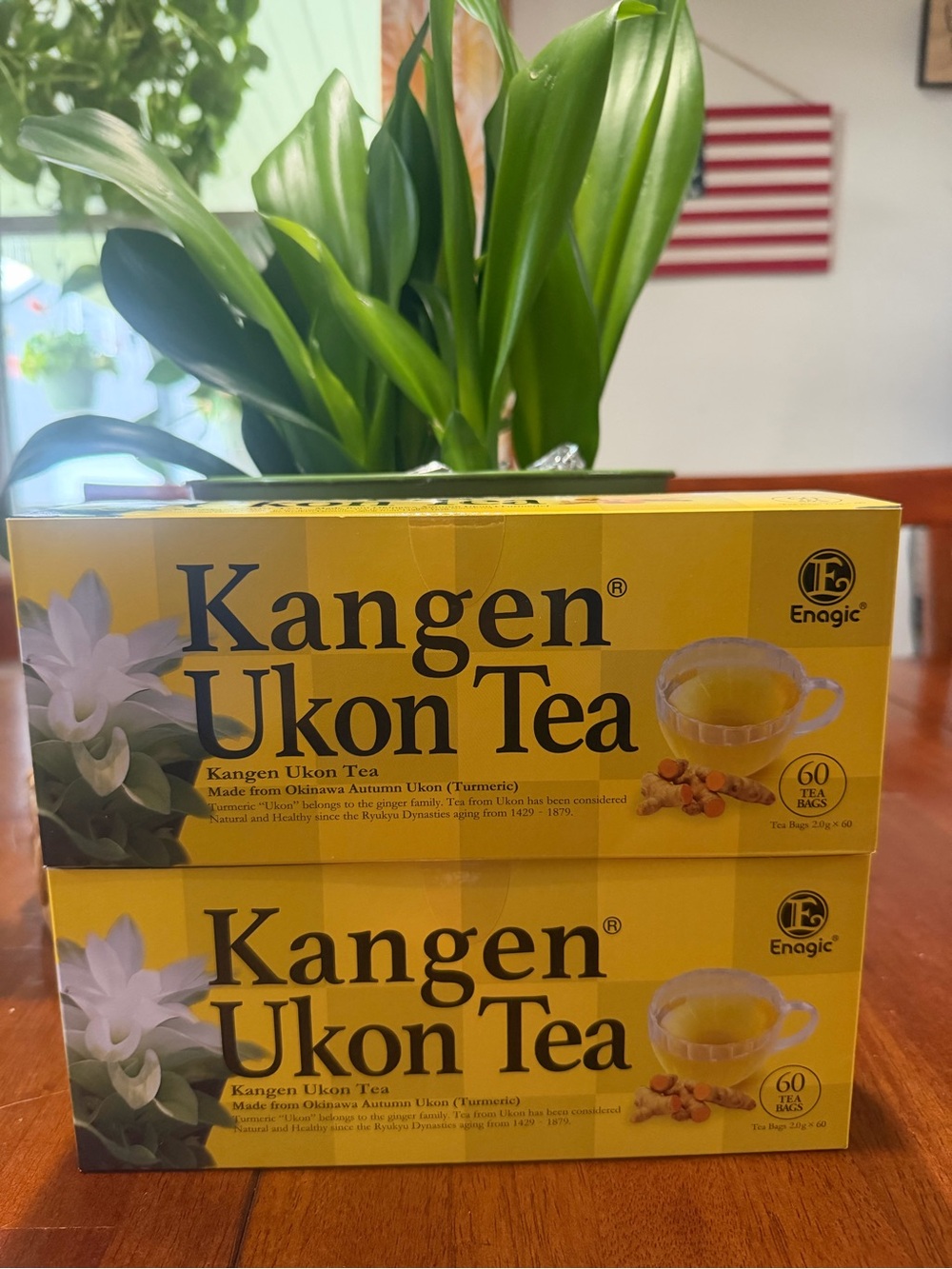 Bundle of 2 box of Turmeric Herbal Tea – Yellow